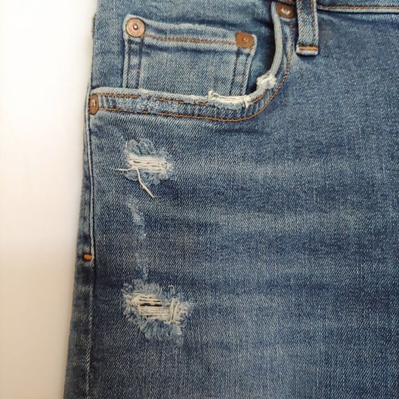 AGOLDE Sophie Distressed High Rise Skinny Crop size 29 - Picture 5 of 15
